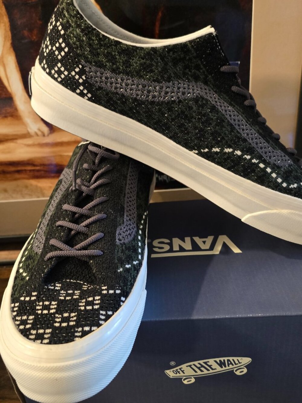 Vans LX Premium Old Skool 36 VN000EFKEMU Cheetah / Kelp Men's Sz 12 US Shoes NEW